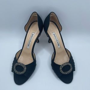 Manolo Blahnik stiletto in black